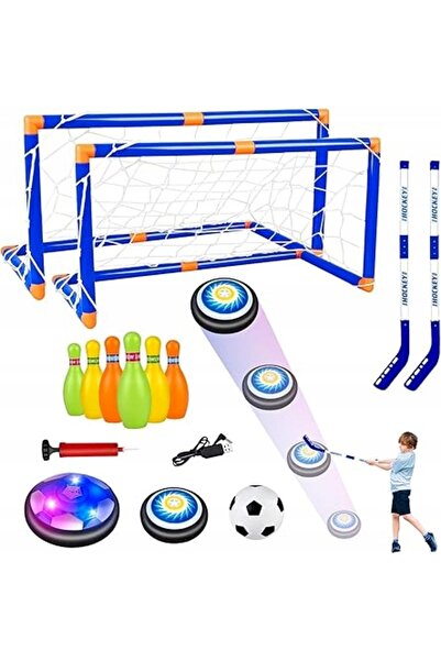 NO BRAND SET HOCHIE, FOTBAL, PATINAJ 4 ÎN 1 LED REÎNCĂRCABIL