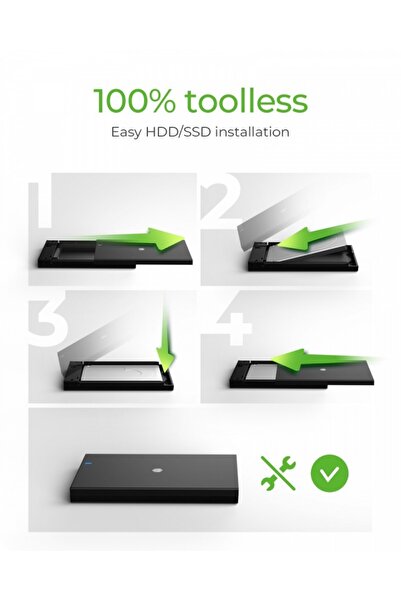 NO BRAND ICY BOX IB-200T-C3 carcasă pentru disc