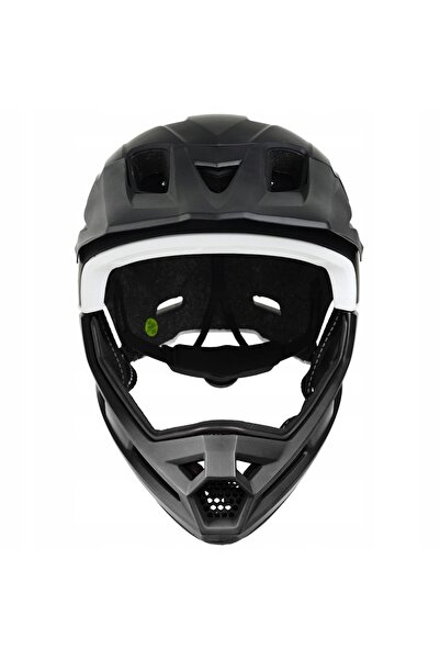 Prox CĂȘTĂ DE BICICLETĂ INTEGRALĂ CAGE II CU VIZIERĂ DETAȘABILĂ NEAGRĂ 55-58 cm