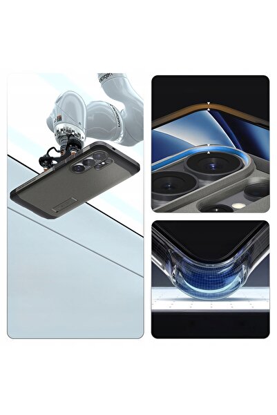 Spigen Carcasă Tough Armor MagSafe pentru Galaxy S26 Ultra, cu suport + sticlă