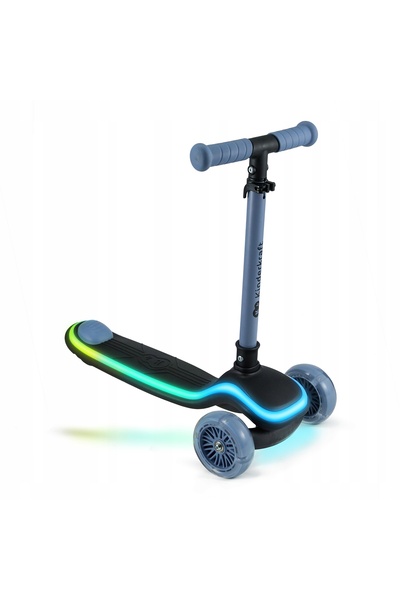 Kinderkraft Trotinetă cu 3 roți pentru copii Raket Blue