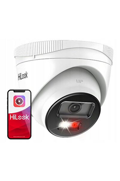 Hilook Set complet de monitorizare IP 8 Camere 6MP Iluminare Duală PoE Recept...