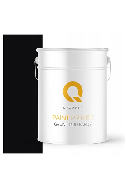NO BRAND GRUNT PRIMER SILICONIC PENTRU VOPSIT 10L NEGRU INTENS RAL 9005