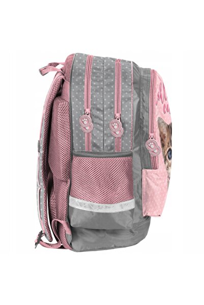 NO BRAND Rucsac școlar STUDIO PETS pentru fetițe cu pisicuță PJC-116