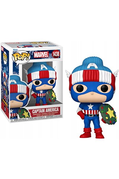 Funko Figurină POP MARVEL AVENGERS CAPTAIN AMERICA Holiday 1438