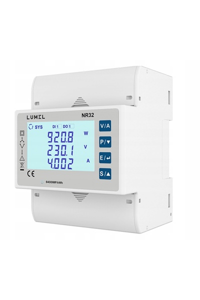 NO BRAND CONTOR DE ENERGIE PARAMETRU DE REȚEA TRIFAZAT 1/5A LUMEL NR32 330102...