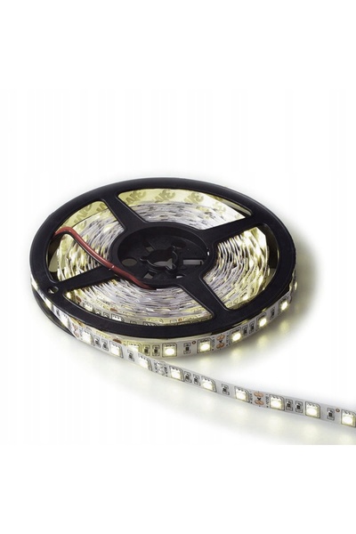 NO BRAND SET Bandă LED 5m 5050 Alb Rece ALEABILĂ LA TACT