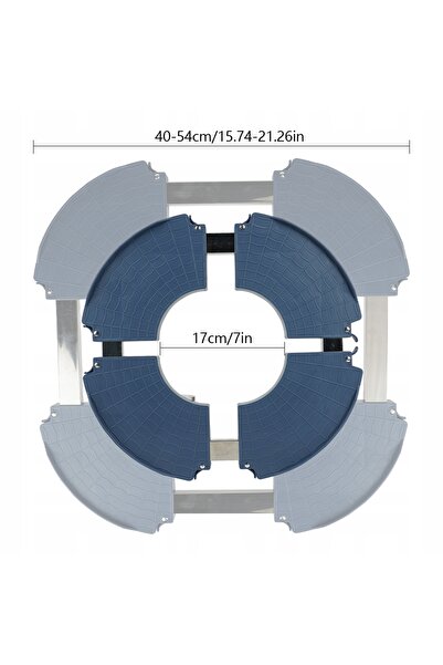 NO BRAND SUPORT PLANTE PE ROȚI 360 °   40-54CM REGLABIL 150KG MULTIFUNCȚIONAL