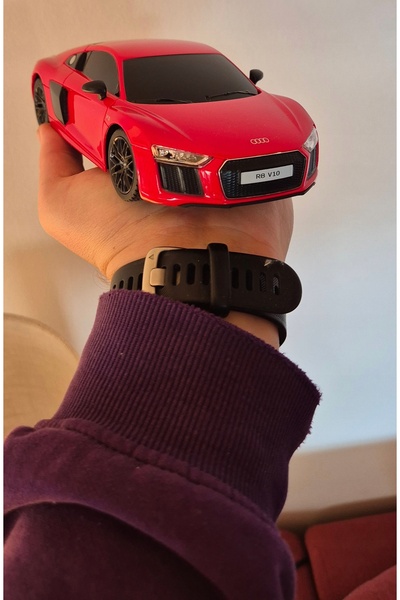 Rastar Mașinuță telecomandată AUDI R8 roșie, mașină cu telecomandă 2,4 GHz RC