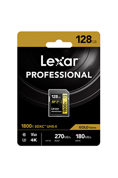 Lexar Card SD 1800x SDXC U3 128 GB R280/W210 280mb/s 210mb/s