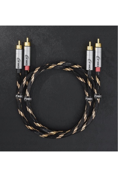 FiiO Cablu 2 RCA - 2 x RCA CINCH Interconect Audio Analogic LR-RCA4L 150cm