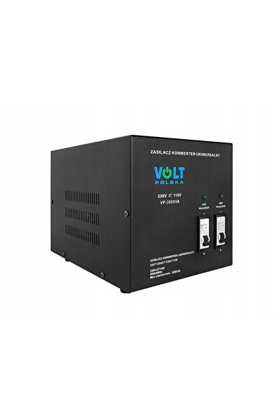 VOLT POLSKA TRANSFORMATOR CONVERTOR DE TENSIUNE SUTENȚIENĂTOR DE ALIMENTARE 3...