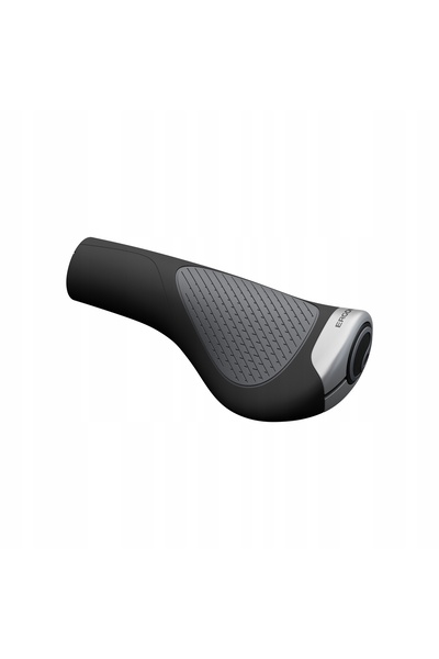 Ergon Manșoane ghidon Grip Gp 1 Evo negru-gri, 2 bucăți + capace de plută