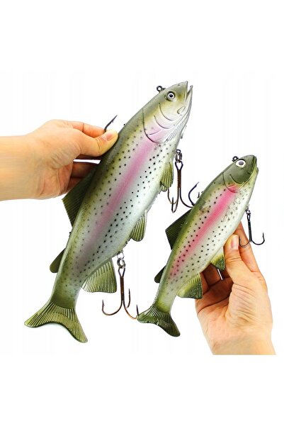 ITIMPORT Wobbler de pescuit 30cm PRAWA RYBA SHARK CARP BASS TRAWA RIPPER 400g...