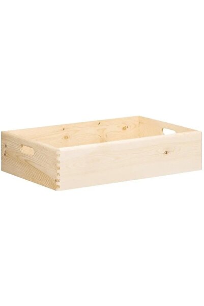 zeller Cutie de depozitare organizatoare din lemn, practică, decorativă