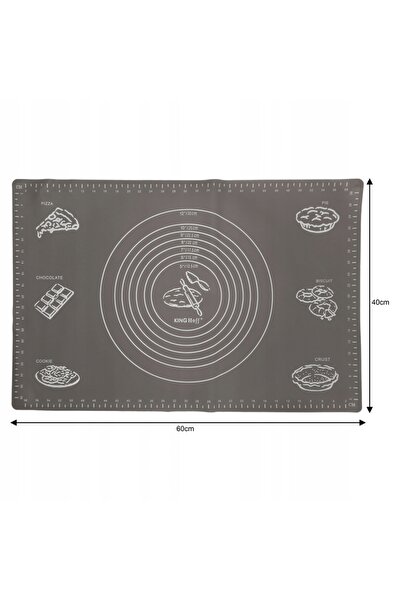 Kinghoff Stolnica 60 x 40 cm Covoraș de silicon GRI GROS