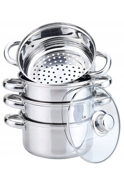 Kinghoff GARNEK 22cm pentru gătit la aburi, aparat de gătit cu aburi KH-3329