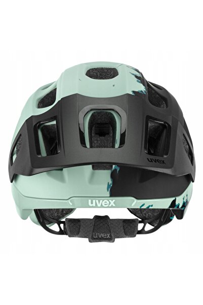 Uvex Cască de ciclism REACT negru Jadeit mărimea M 52-56 cm VIZOR DETAȘABIL FR