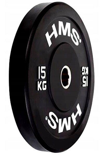 HMS Set discuri pentru haltere, olimpice, 2x15kg, 30kg, cauciuc