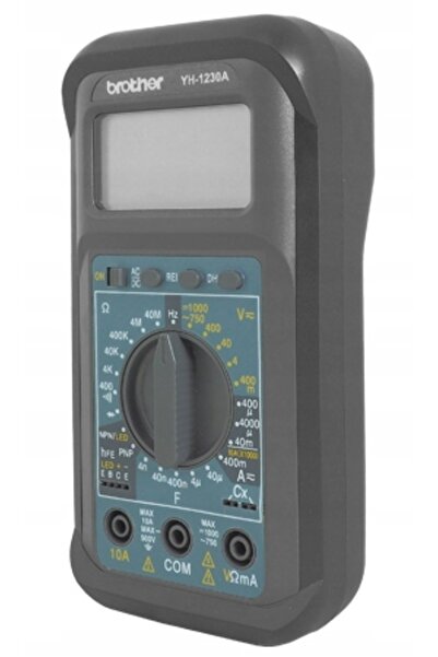 Brother AMMETRU VOLTMETRU DIGITAL LCD PROFESIONAL YH-1230A