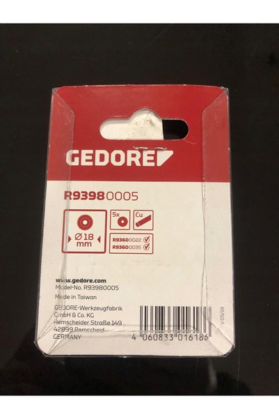 Gedore Disc de tăiere de rezervă pentru mașina de tăiat cupru