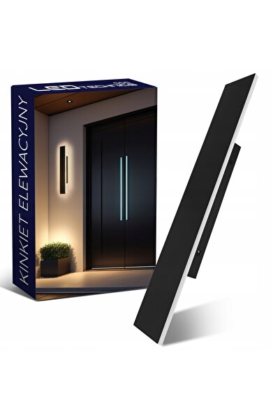 LEDtechnics Lampă de perete exterioară pentru grădină și fațadă, IP65, montat...