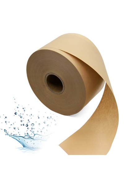 NO BRAND Set 12x bandă adezivă din hârtie EKO Bublaki 80mm/200m kraft rezistentă