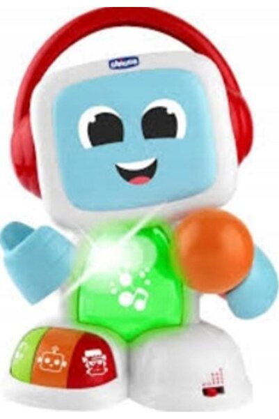 Chicco Muzică veselă Robit Sing Along robot cântător pentru copii Interactiv