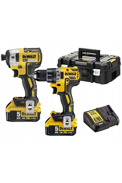 Dewalt Șurubelniță DCD709 + Șurubelniță DCF809 18V 2x 4.0Ah Kit DCK2062M2T