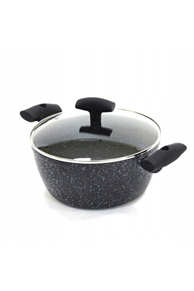 Secret de Gourmet OALĂ DIN ALUMINIU CU FINISAJ MARMORAT + CAPAC