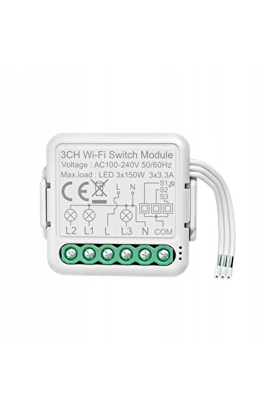 NO BRAND Releu WiFi 2 canale TUYA