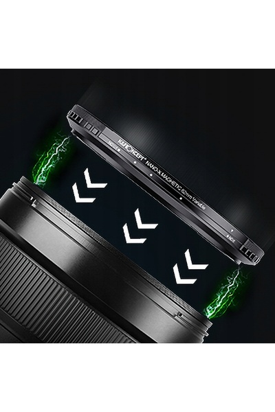 K&F CONCEPT Filtru ND Magnetic Reglabil Nano-X MRC Fader ND8-128 -62mm