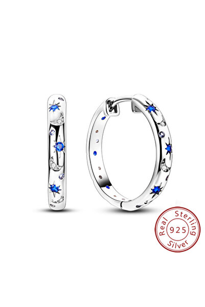 Choice4 KTE063 Hoop Earrings New Original 925 Sterling Silver Sweet Heart Bow...