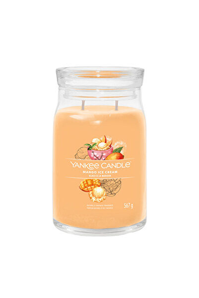 Yankee Candle Κερί με άρωμα παγωτού μάνγκο Signature, 567 γρ.