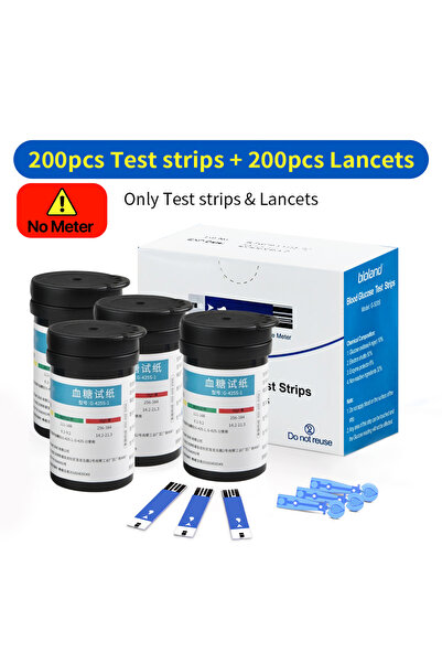 Choice DUTRIEUX 200 PCS test strips 50PCS Blood Glucose Test Strips Test Pape...