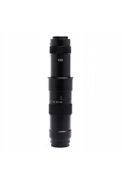 TECHREBAL Obiectiv de microscop digital cu montură C, zoom 360x