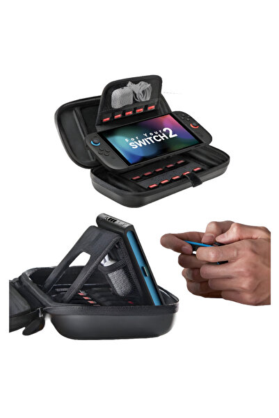 jsaux Husă de transport portabilă pentru NINTENDO SWITCH 2 - Buzunar pentru c...