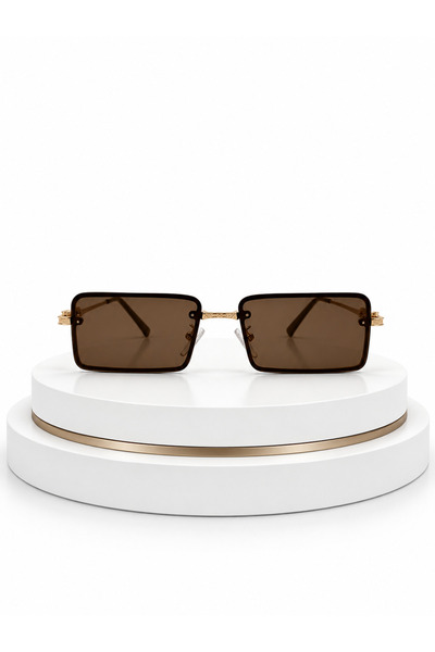 Gabbiano Rectangular Square Glass Sunglasses Gb2014