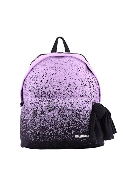 OEM Black lilac degrade backpack & black bandana - my way