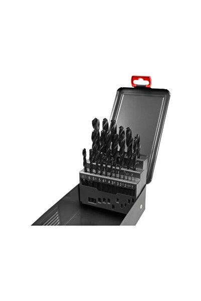 Extol Premium Set de burghie metalice HSS, Extol Premium, 25 piese, 1-13 mm, ...
