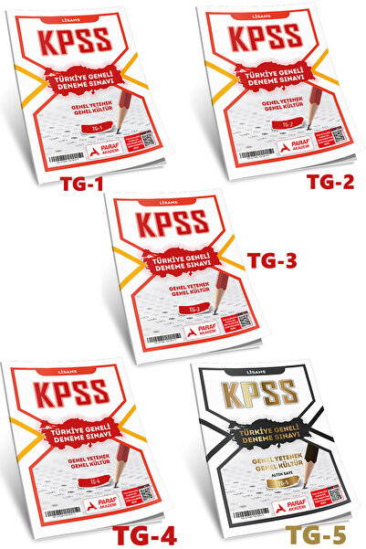 Paraf Akademi KPSS LİSANS GENEL YETENEK GENEL KÜLTÜR TÜRKİYE GENELİ DENEME SI...