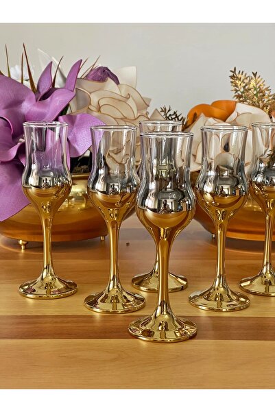 P&ORA PREMIUM KITCHEN PRODUCTS Special Series Grappa Gold Titanium 6-Person C...