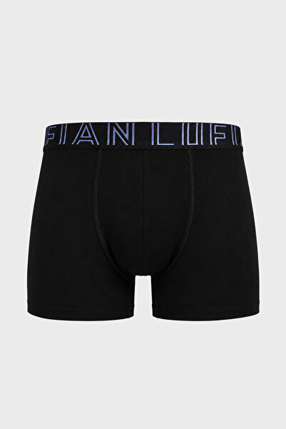 Lufian Zeg Men's Cotton Boxer Black