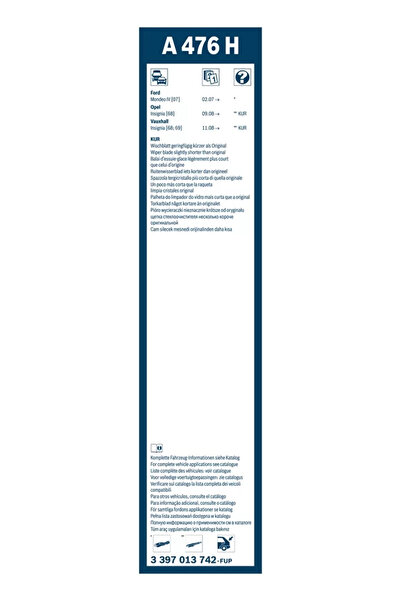 Boschen Lamela stergator BOSCH 3 397 013 742
