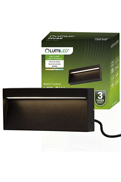 Lumiled Lampă de grădină exterioară, Lampă de perete pentru fațadă, LED 6W IP...