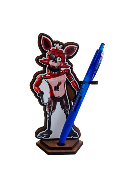 OEM Figurină Fnaf Foxy Five Nights at Freddy's, 15 cm, lemn