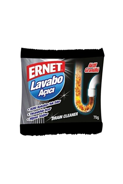Ernet Süper Lavabo Açıcı Tekli 70gr Aktif Granül