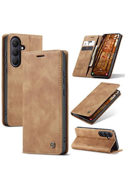 Caseme Case for Samsung Galaxy S26 - CaseMe, book type, Leather, Wallet funct...