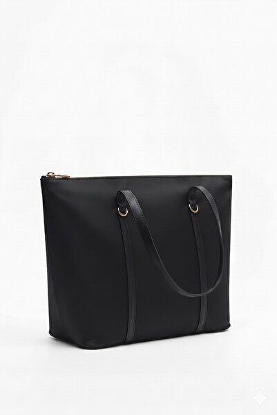 D'VERS Women's Black Large Internal Volume Daily Use, Zippered, Stylish Desig...