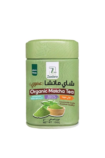 Zaadana Zadna Organic Matcha Tea - 100 Grams
